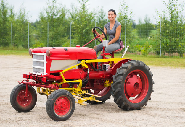 Tracteur de la ferme