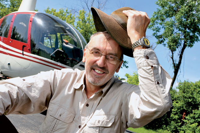 Bien le bonjour M. Lepage et bon vol! © Stéphane Lemire