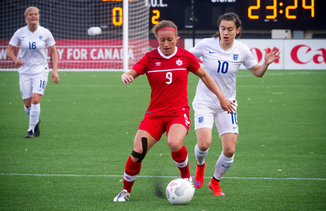 Josée Bélanger © CanadaSoccer / by Brandon Taylor