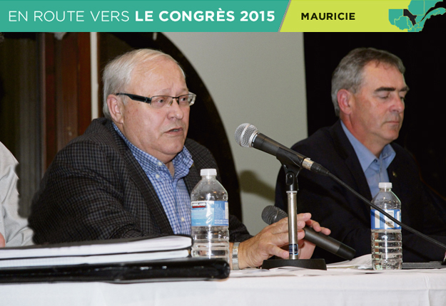 Le président de la FUPAM, Jean-Marie Giguère, a lancé plusieurs initiatives pour favoriser la relève agricole en Mauricie. Crédit photo : Thierry Larivière/TCN