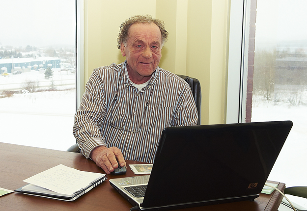 Le propriétaire de Viandes Laroche, Claude Laroche, a annoncé ce matin à ses employés que l’entreprise fermait ses portes. Crédit photo : Archives/TCN