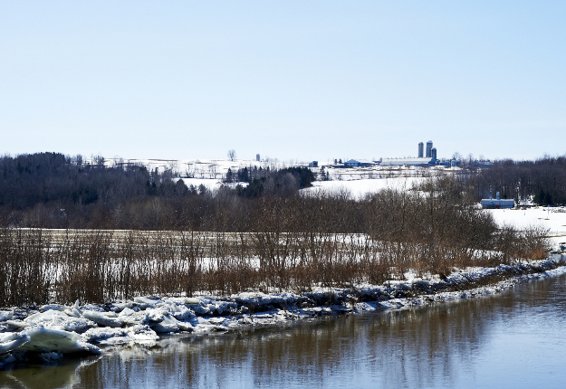 Selon le modèle météorologique d’Environnement Canada, tout pointe vers un printemps hâtif. Crédit photo : Martin Ménard/TCN