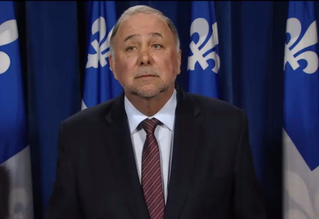 Le ministre Paradis a continué à être interrogé sur ses intentions quant à l’accréditation unique en commission parlementaire sur les crédits du MAPAQ. Crédit photo : Assemblée nationale du Québec