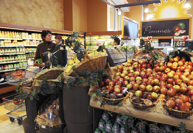 Dorénavant, aucun affichage obligatoire ne permettra de savoir si nous sommes devant un étal de produits du Québec. Crédit photo : Archives/TCN