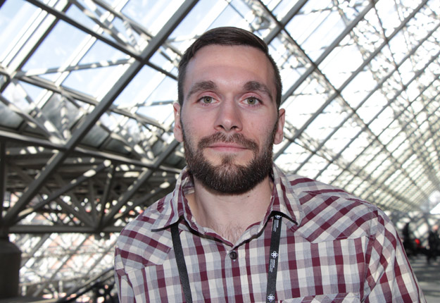 Patrick Leblanc, producteur de lait à Memramcook, au Nouveau-Brunswick, a passé 72 heures sans électricité au cours de la récente crise du verglas. Crédit photo : Pierre-Yvon Bégin