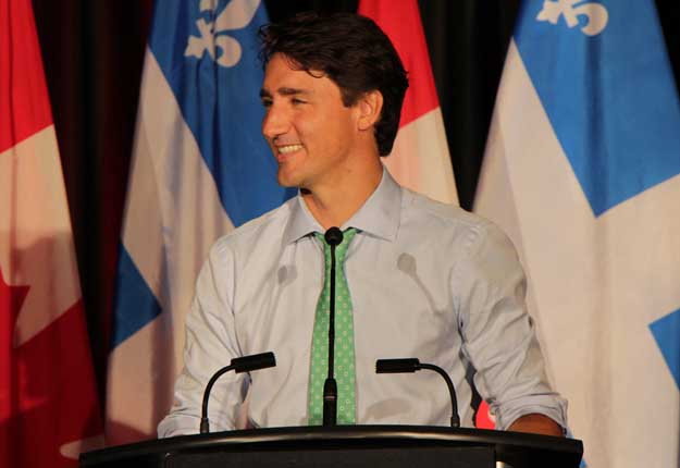 Le premier ministre Justin Trudeau a annoncé que l’AECG entrera provisoirement en vigueur le 21 septembre. Photo:Archives/TCN