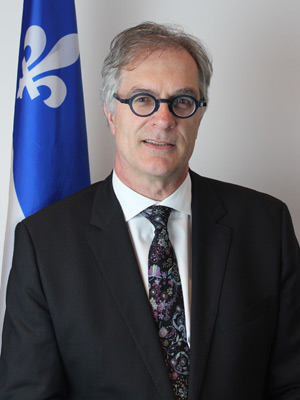 Le délégué général du Québec à Bruxelles, Michel Audet, estime qu’il y a « beaucoup de potentiel » en Europe pour les produits agroalimentaires et de la mer du Québec. Crédit photo : MRI