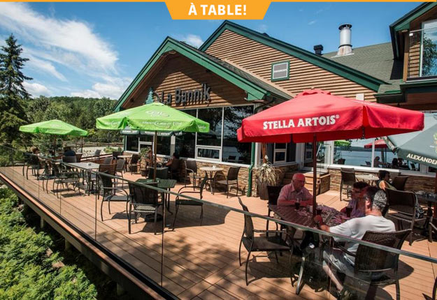 Grâce à sa proximité avec le majestueux lac Témiscamingue, La Bannik vous offre une ambiance unique.