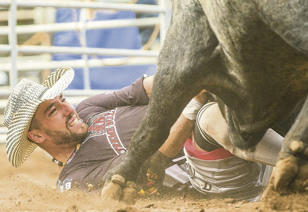 JF Roch a reçu une offre pour faire partie du circuit Bullfighters Only la saison prochaine.Crédit photo : Gracieuseté de BIRTZ Photographie