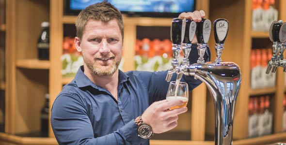 Marc-Antoine Lasnier, président des Producteurs de cidre du Québec. Crédit photo : Gracieuseté