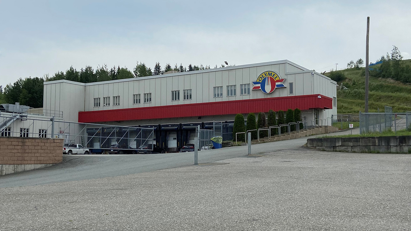 L’usine d’abattage et de transformation d’Olymel de Vallée-Jonction fermera ses portes le 22 décembre. Photo : Patricia Blackburn/TCN