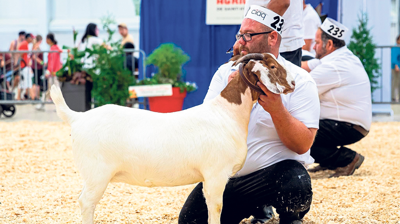 Jocelyn Urbain est quelqu’un qui travaille tellement fort, qui s’implique et qui ne cesse de développer des projets. Il mérite un coup de chapeau bas et fleuri. Photo : Caroline Babin