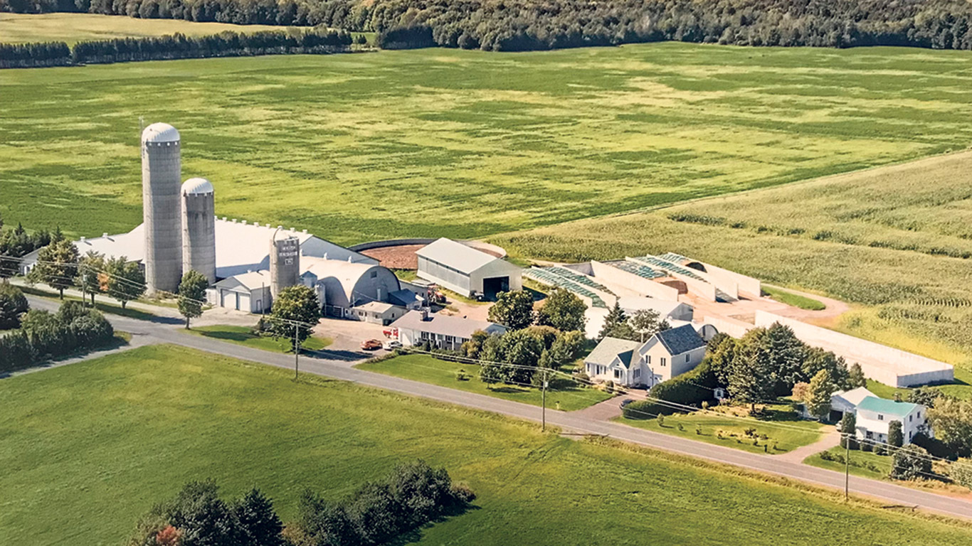 Selon l’agriculteur Mathieu Tardif, il est important de savoir prendre des pauses pour sa santé physique et mentale, mais aussi pour prendre un pas de recul sur son entreprise. Photo : Gracieuseté de Mathieu Tardif