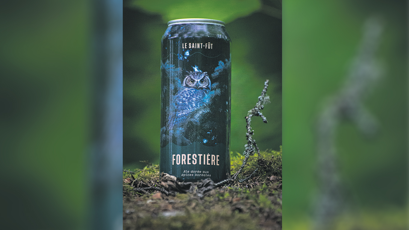 La Forestière a remporté le concours de bière 100 % locale organisé par la Filière brassicole du Québec dans le cadre du Congrès 2023 de l’AMBQ. Photo : Le Saint-Fût