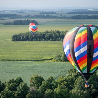 La collaboration entre l’UPA et le festival International de montgolfières dure depuis 1984, soit 40 ans. Crédit : Laurianne Gervais-Courchesne