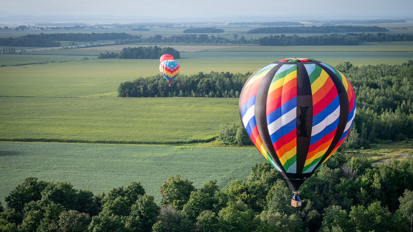 La collaboration entre l’UPA et le festival International de montgolfières dure depuis 1984, soit 40 ans. Crédit : Laurianne Gervais-Courchesne