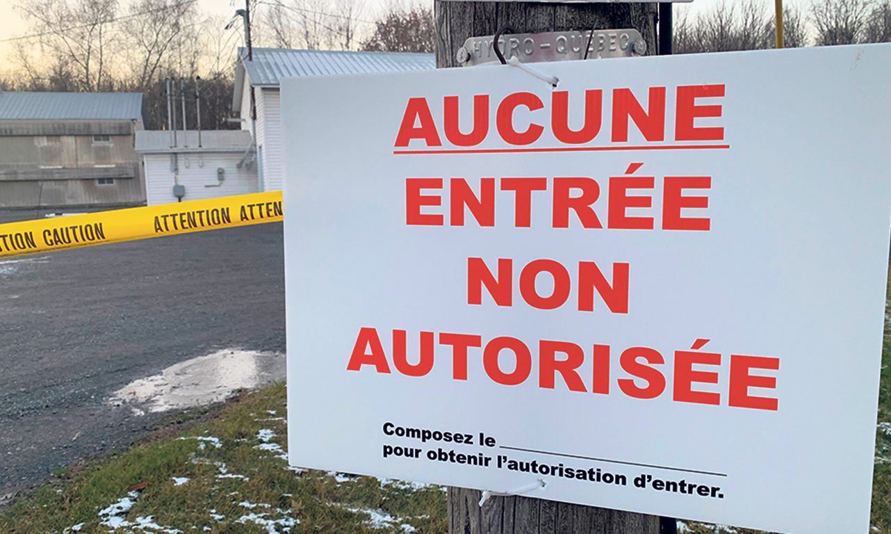 La loi confère entre autres au ministre de l’Agriculture le pouvoir d’intervenir en cas de détection d’un agent biologique, chimique ou physique susceptible de menacer la santé des animaux ou celle des humains. Photo : Ariane Desrochers/Archives TCN