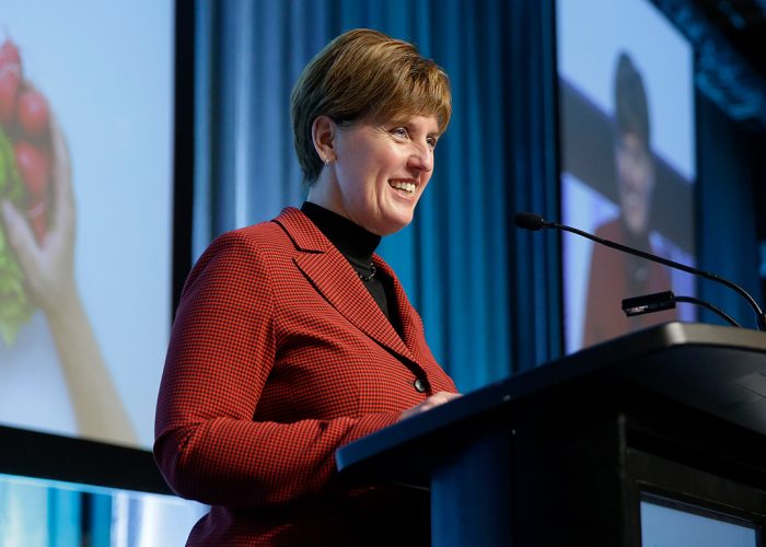 Après dix ans sur la scène fédérale, Marie-Claude Bibeau fera le saut en politique municipale. Photo : Archives/TCN