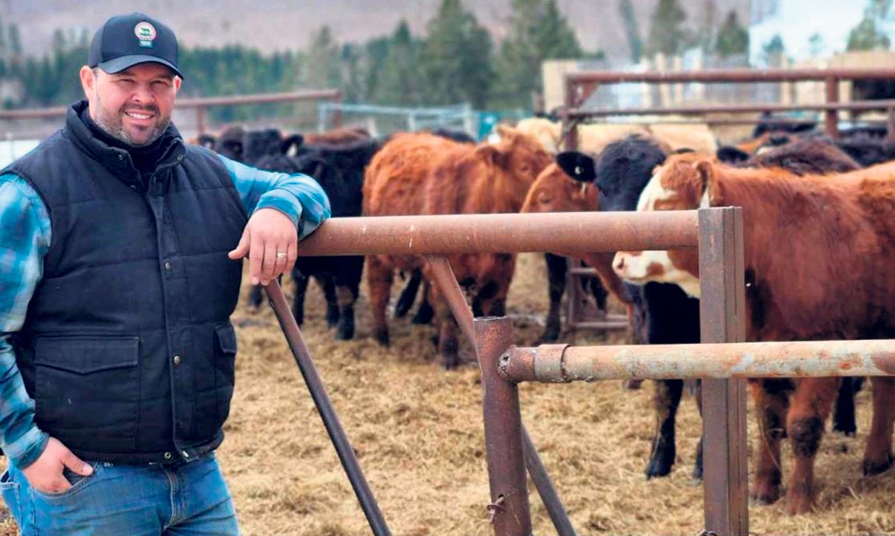 Sébastien Vachon estime que 50 éleveurs sur 330 produisent 80 % du volume québécois de bœuf. Leur adhésion est donc essentielle, selon lui, afin d’accroître la qualité du produit. Photo : Gracieuseté de Sébastien Vachon