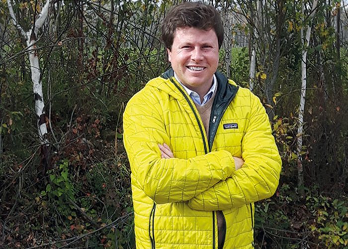 Vincent Godin, président de l’Association des producteurs de canneberges du Québec