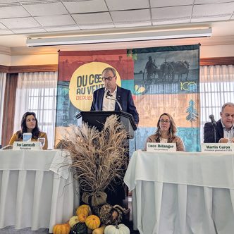 Le président de la Fédération de l’UPA de la Capitale-Nationale–Côte-Nord, Yves Laurencelle, estime que le MAPAQ doit réagir rapidement pour trouver des solutions au manque d’abattoirs de proximité dans les régions éloignées. Photo : Gracieuseté