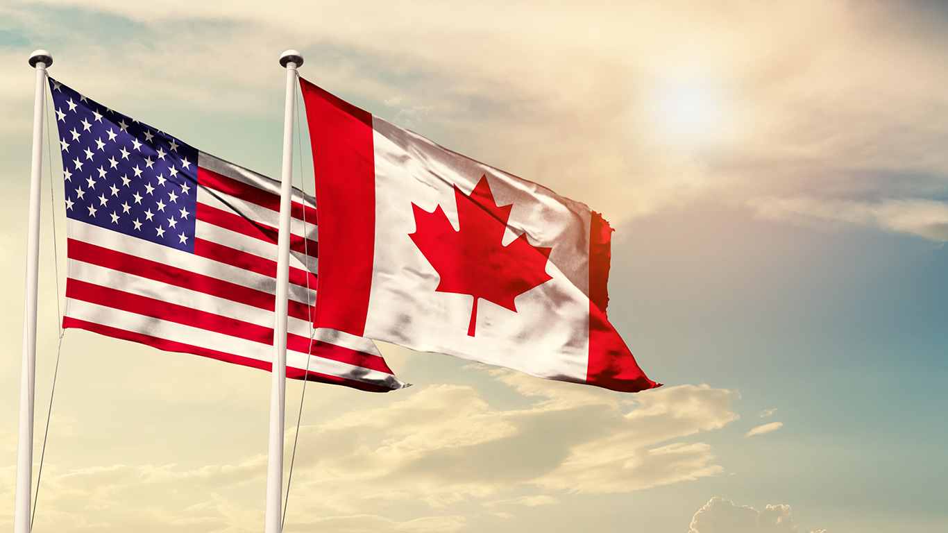 Martin Caron souligne que 70 % des exportations agricoles canadiennes sont destinées aux États-Unis, ce qui représente, selon les données de 2023, tout près de 70 G$ par année. Photo : Shutterstock